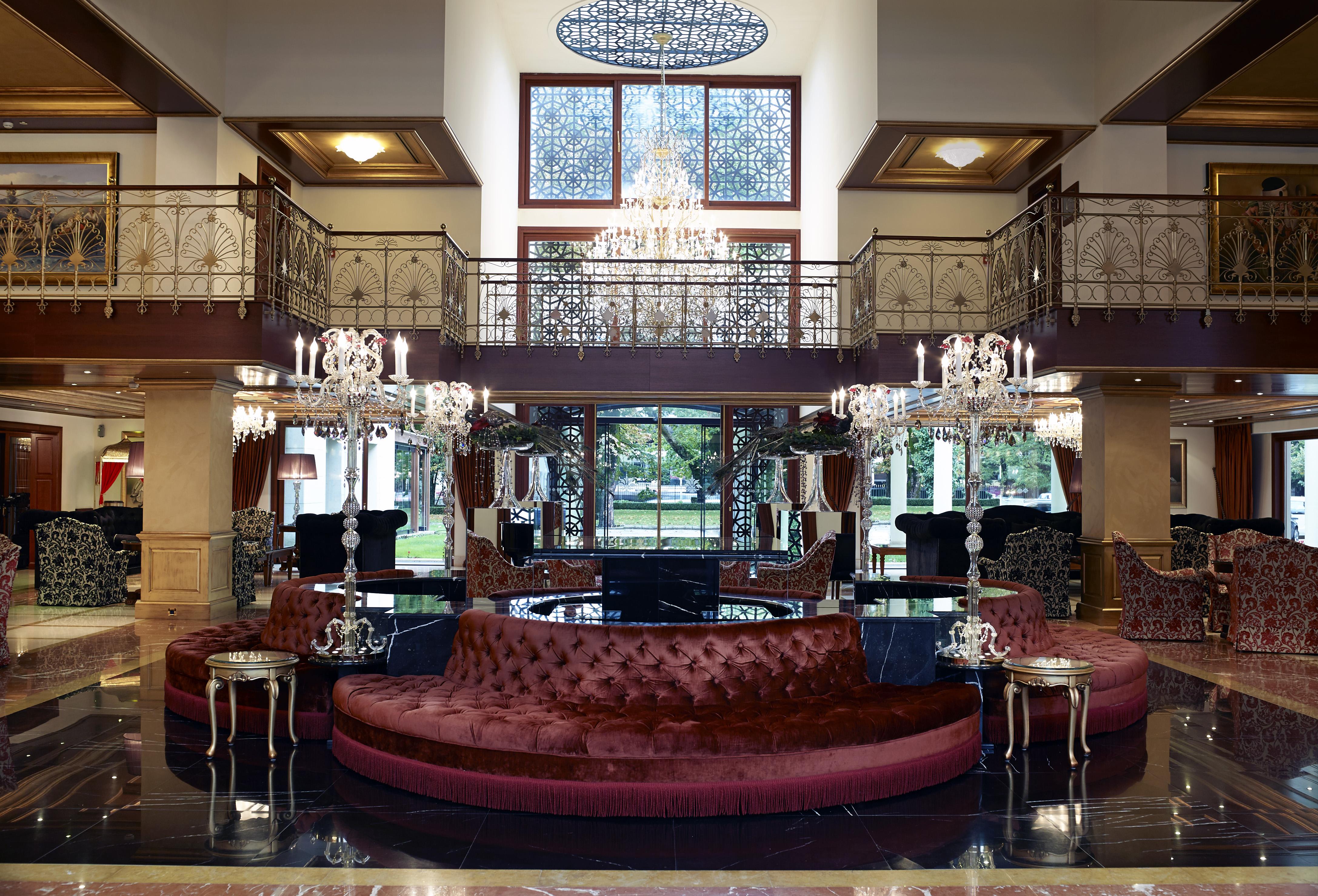 Grand Serai Congress And Spa Ioannina Exterior foto The lobby of the hotel